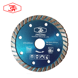 Lame de scie diamant pour <span class=keywords><strong>couper</strong></span> le carrelage en céramique, turbo pressé de 4 pouces - Product Image 6