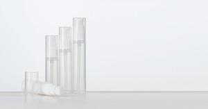 Flacon carré rotatif en PMMA UKPS12 15ml-30ml-50ml, flacon sans air <span class=keywords><strong>Nivea</strong></span> Men, flacons cosmétiques sans air 50ml - Product Image 2