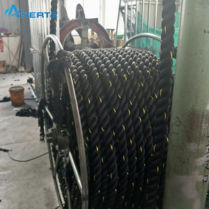 Trenzado Twisted poder escalar batalla cuerda/cable <span class=keywords><strong>con</strong></span> cubierta de tela de China - Product Image 4
