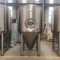 50l 100l Home brew bể Lên Men hình nón 304 thép không gỉ bia lên men