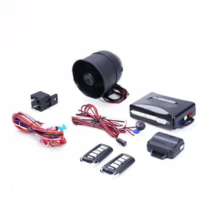 2020 SPY cheap one way car alarm system many new design transmitter option, dome light delay, auto arm selection, valet mode