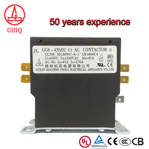 Contactor de CA de Alta Calidad GC6-45S/01 <span class=keywords><strong>C3</strong></span>, 220V, 45A, Monofásico, <span class=keywords><strong>1</strong></span> Polo, para Aire Acondicionado y Refrigeración - Product Image 2