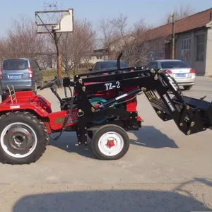 Fabrik liefern gute qualität vordere rad traktor mit lader und bagger