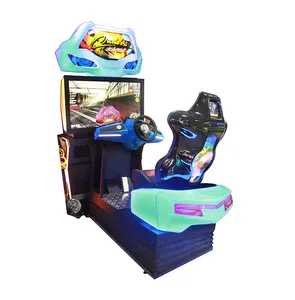 Toptan 3D Arcade Para Kartları Işletilen Yarış Simülatörü Araba Yarışı Outrun Oyun Makinesi