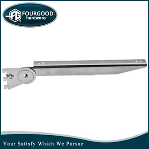 2020 Vente chaude Canal Chrome 15*30mm <span class=keywords><strong>Rectangulaire</strong></span> Tuyau Support de Tube Carré En Métal Droite Supports - Product Image 2