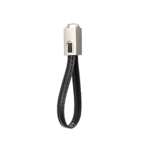 2A Portable Gantungan Kunci USB Pengisian Kabel untuk iPhone untuk Samsung untuk Huawei