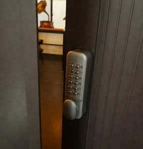 Haute Qualité Et Sécurité Bouton-Poussoir <span class=keywords><strong>Mécanique</strong></span> Clavier Extérieur <span class=keywords><strong>Code</strong></span> <span class=keywords><strong>Serrure</strong></span> de Porte - Product Image 4