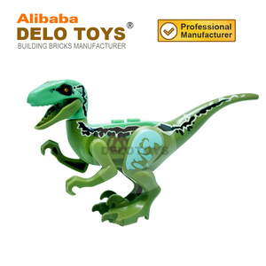 Khối Xây Dựng Bằng Nhựa Jurassic Park Khủng Long Loạt Đồ Chơi Rừng Velociraptor Với Mô Hình Động Vật Gạch Cho Trẻ Em (DE237D) - Product Image 2