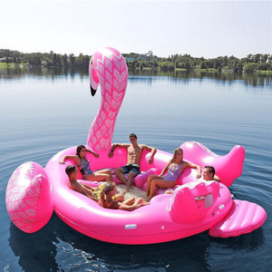 Tùy Chỉnh <span class=keywords><strong>6</strong></span> Người Lớn <span class=keywords><strong>Inflatable</strong></span> Flamingo <span class=keywords><strong>Pool</strong></span> Float - Product Image 2