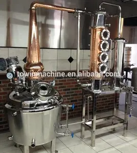 100L 26 galloni di Rame In Acciaio Inox Casa Distillatore Alcol Per La Vendita