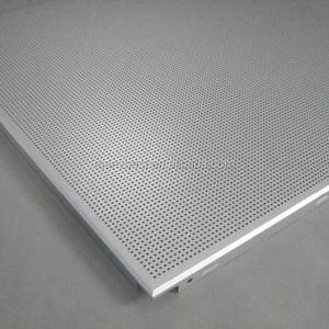 Mattonelle di alluminio sospese del soffitto del metallo <span class=keywords><strong>60x60</strong></span> per i centri commerciali & gli edifici per uffici - Product Image 1