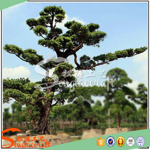 Guangzhou interior / exterior artificiales pino ramas de los árboles plantas decoraciones - Product Image 5