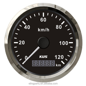 Kus justifica 85mm GPS velocímetro odómetro 120 km/h para coche motocicleta camiones ATV UTV 12 V 24 V con retroiluminación - Product Image 1