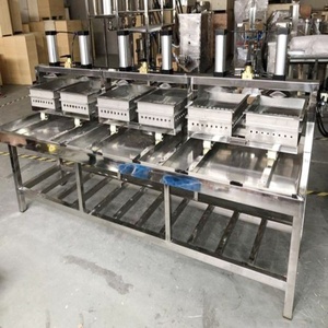 Machine <span class=keywords><strong>à</strong></span> presser industrielle automatique pour la fabrication de lait de soja <span class=keywords><strong>à</strong></span> pression de 6 boîtes - Product Image 3