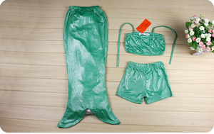 Filles en bikini sirène 3 fois La petite sirène maillot de bain commerce extérieur enfants de vêtements - Product Image 3