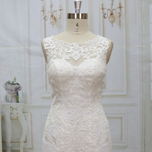 Di stile della sirena con speciale del modello del merletto sexy back vestito <span class=keywords><strong>da</strong></span> cerimonia nuziale della <span class=keywords><strong>sposa</strong></span> - Product Image 2
