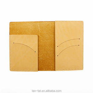 De alta calidad fácil de llevar genuino cuero pasaporte de la cubierta - Product Image 6