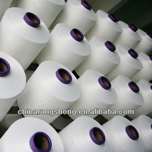 DTY 75D/36F 100% Polyester Sợi Vẽ Kết Cấu Sợi RW Trắng Đen Sợi Filament 75D/36F NIM - Product Image 1