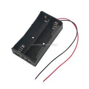 2x3.7V 2*18650 7.4V 배터리 홀더 케이스 스토리지 소켓 전자 회로 DIY