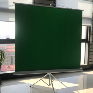 Chuyên Nghiệp Di Động Nhanh Chóng Gấp Màu Xanh Lá Cây Màn Hình Trong Nhà Studio Ảnh Nền Vải Polyester Chất Liệu Cho Nhiếp Ảnh Sống - Product Image 2