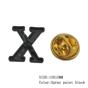 Pin de Metal con Logotipo Personalizado Grabado, Económico, para Bolsos y Ropa - Product Image 3