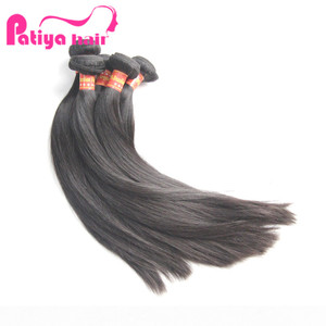 Envío rápido por FedEx DHL Cabello humano brasileño negro natural Tejido de cabello liso Cabello virgen brasileño crudo Cutícula alineada - Product Image 2