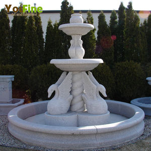Estatua de cisne de jardín, cisne de mármol, <span class=keywords><strong>fuente</strong></span> de agua - Product Image 2