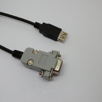Nuevo Cable Convertidor Serial DB9 Hembra RS232 a USB 2.0 A Hembra de 1ft (30cm) 2026