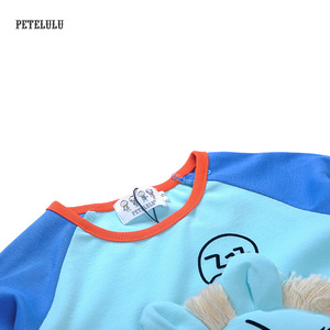 León lindo impresión Pijama de algodón camisón pijamas animales niño ropa de dormir - Product Image 4