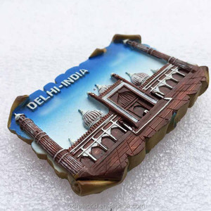 Imán de Resina de Delhi, Recuerdo de la India, Precio Económico - Product Image 3