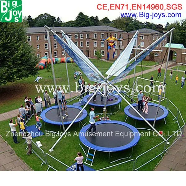 4 in 1 bungee-trampolin, mobile bungee trampolin, bungee trampolin verkauf