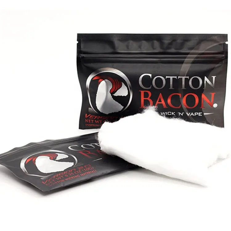2019 Hot selling Wick N bacon cotton organic cotton bacon