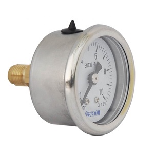 Produto quente <span class=keywords><strong>china</strong></span> fabricante personalizado amplamente usado glicerina enchido medidor de pressão - Product Image 5