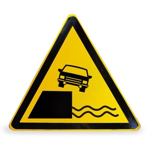 Logo di scossa elettrica personalizzato riflettente di alta qualità che avverte i segnali di pericolo di traffico segnale di avvertenza - Product Image 4