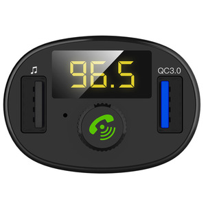 Transmisor <span class=keywords><strong>FM</strong></span> <span class=keywords><strong>Bluetooth</strong></span> Manos Libres <span class=keywords><strong>BT23</strong></span> QC3.0, Cargador de Coche con Doble USB de Carga Rápida, Reproductor MP3 <span class=keywords><strong>Bluetooth</strong></span> para Coche - Product Image 5