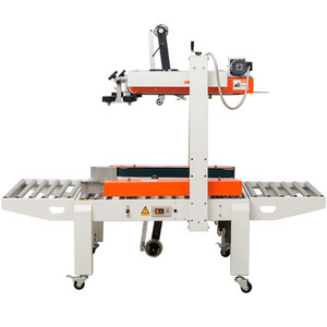 semi auto carton box adhesive tape sealing machine