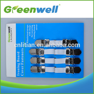 Planche à repasser couverture attaches, Ensemble de 4 drap de lit élastique pinces, Drap de lit titulaires - Product Image 1