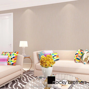<span class=keywords><strong>Papier</strong></span> <span class=keywords><strong>peint</strong></span> à rayures verticales de couleur unie, tapisserie moderne et à la mode, pour salon, chambre à coucher et TV - Product Image 3
