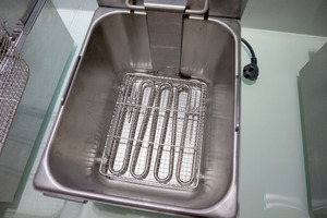 In Acciaio Inox per Uso Professionale di Piccola Dimensione Portatile Mini Elettrica Friggitrice - Product Image 4