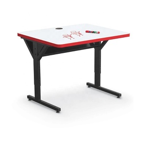Hai chỗ ngồi trường máy tính bàn và lớp học hoạt động bảng trường Bàn và ghế - Product Image 3