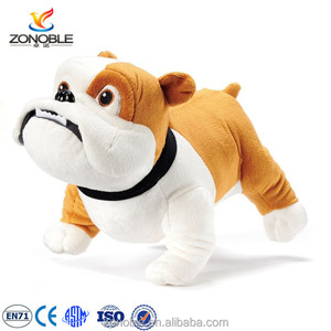 Sıcak satış peluş köpek oyuncak uyku bulldog sevimli çocuk hayvan oyuncak dolması İngilizce bulldog yavruları - Product Image 4