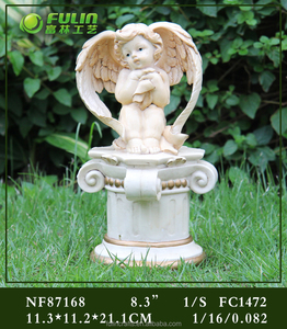 resina religioso statua di angioletto - Product Image 4
