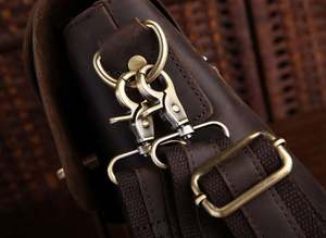 J.M.D, bolsos de mano para hombre, maletín de cuero de vaca genuino raro para hombre, bolso para ordenador portátil, bolso de mensajero 7082R-1 - Product Image 4