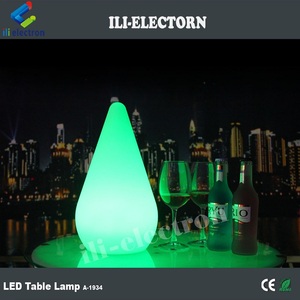 Plástico LED mesa de iluminación ornamental para Restaurante - Product Image 3