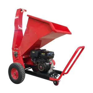 HaoHong wood chipper 2021 hot selling new design good price 15.0hp garden gasoline shredder for sale