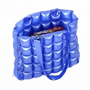 Fashion Shoulder inflatable bubble bag, inflatable beach bags for women