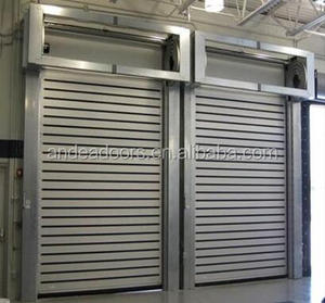 Puerta enrollable de alta velocidad, puerta enrollable rápida de material duro, <span class=keywords><strong>puertas</strong></span> <span class=keywords><strong>enrollables</strong></span> artesanales - Product Image 2
