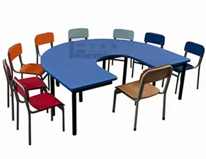 Goedkope Leraren Bureau Gebruikt Daycare Kids Meubels Kid Meubels U Vorm Kids Tafel