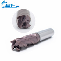 BFL Endmill-Molino plano de carburo sólido, 4 Flat Endmill con HRC55, en venta