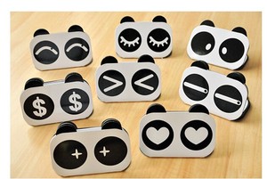 Kawaii varios expresión Facial Panda Mini Bill libro Bloc regalo papelería al por mayor - Product Image 6